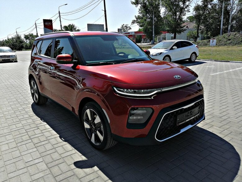 Киа соул 2021 красный