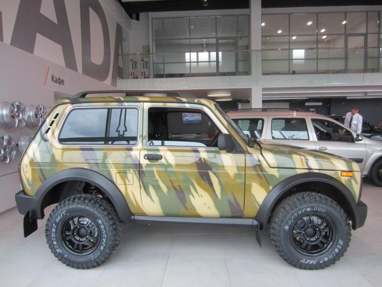 Lada 4x4 bronto камуфляж