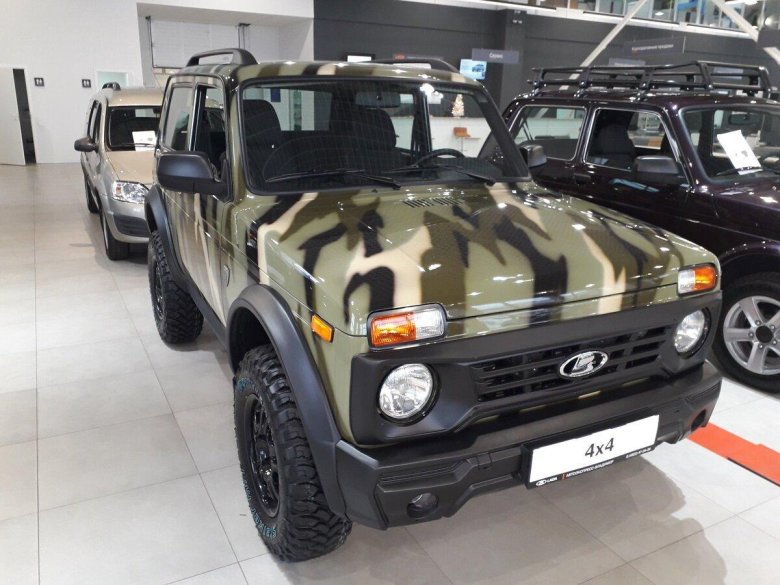 Lada 4x4 bronto камуфляж
