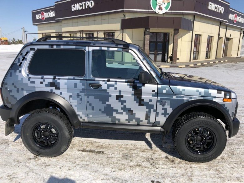 Lada 4x4 bronto камуфляж