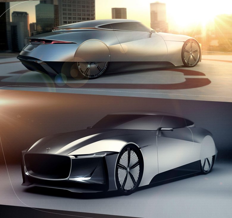 Jaguar e-luxury concept (2016)