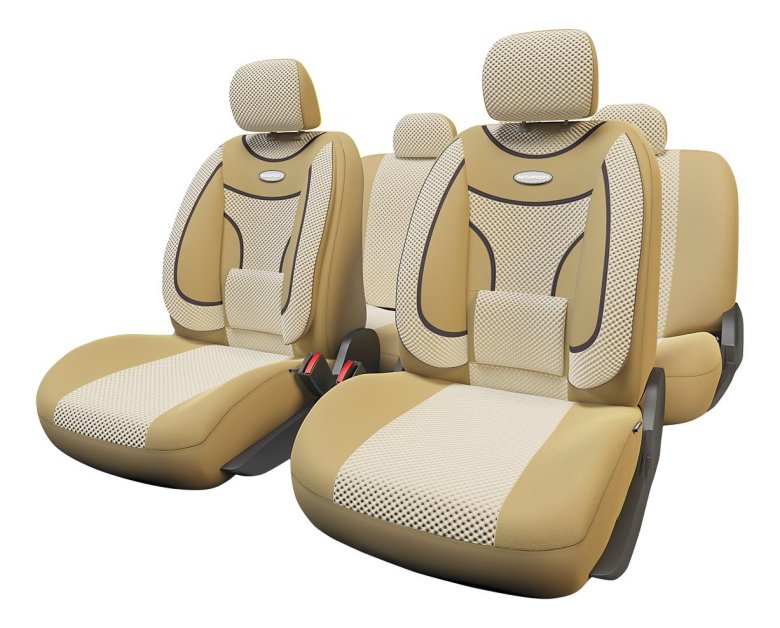 Автопрофи комфорт чехлы бежевые