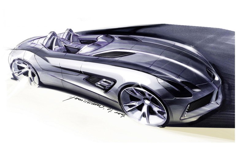 Mercedes benz slr stirling moss