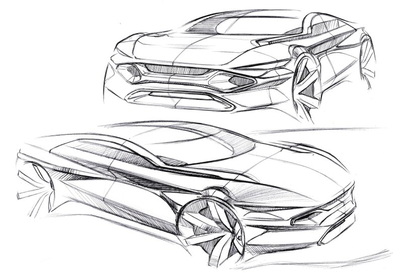 Рисунки концептов автомобилей