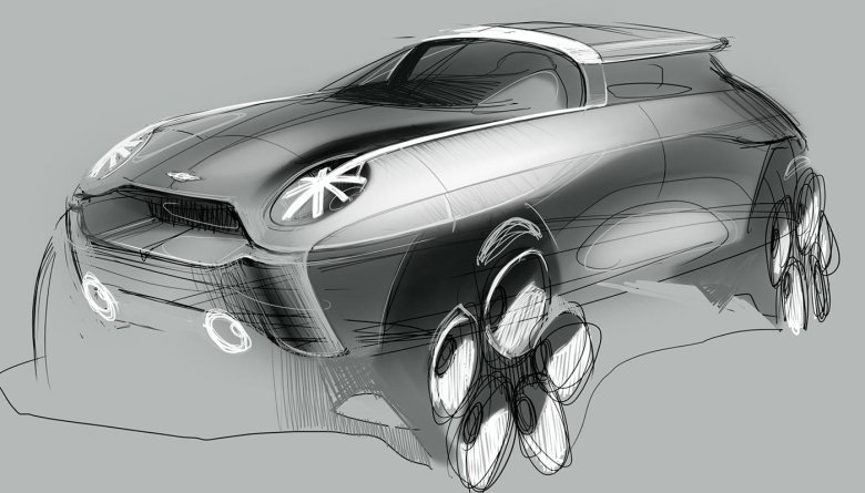 Бентли концепт скетчи