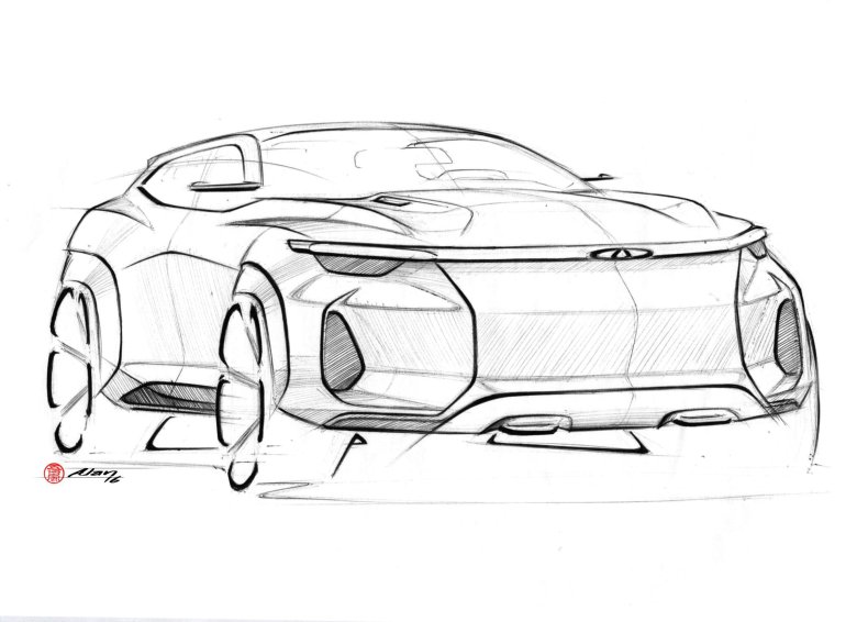 Рисунки концептов автомобилей