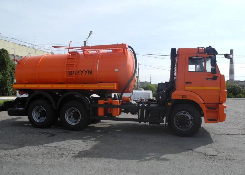 Вакуумная машина камаз ко 505а