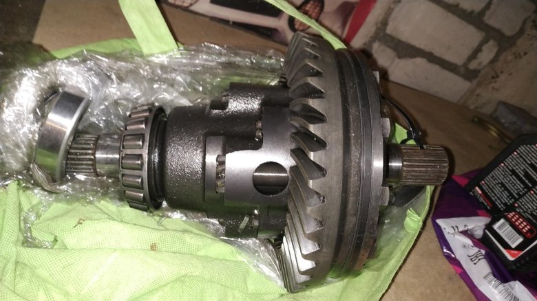 Межосевой дифференциал субару