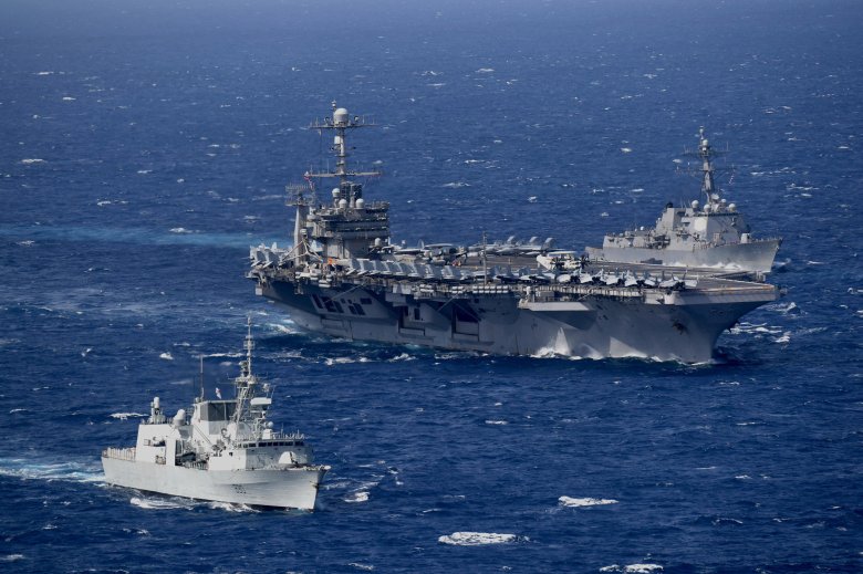 Карл винсон американский авианосец