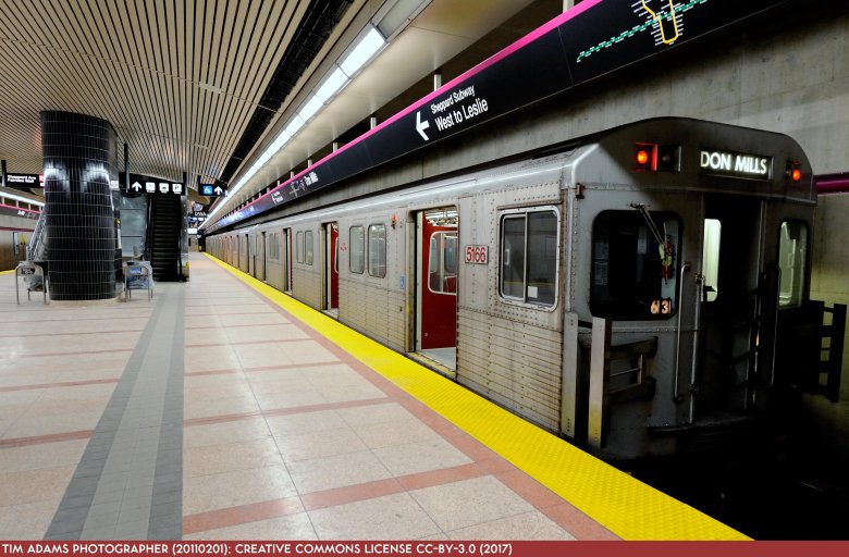 Станции метро торонто