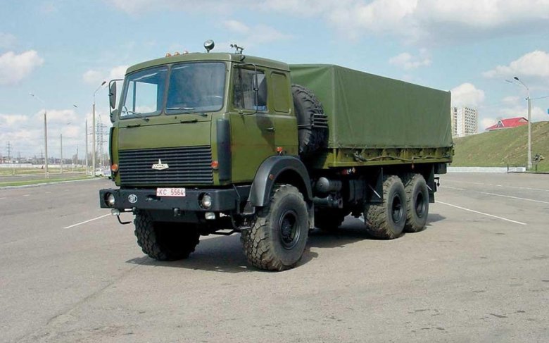 Маз 6317 армейский
