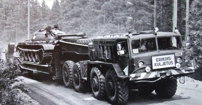 Маз военный тягач