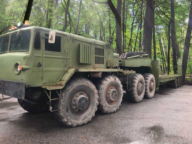 Маз военный тягач 543