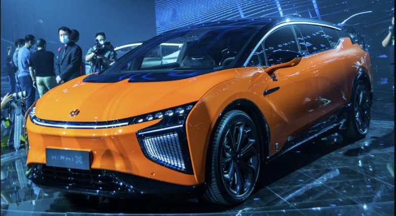 Hiphi x электромобиль