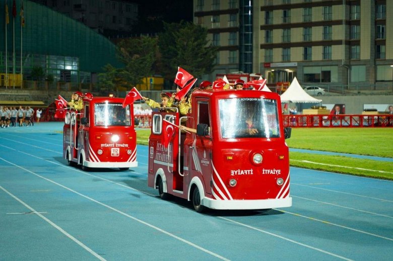 Детская пожарная машина