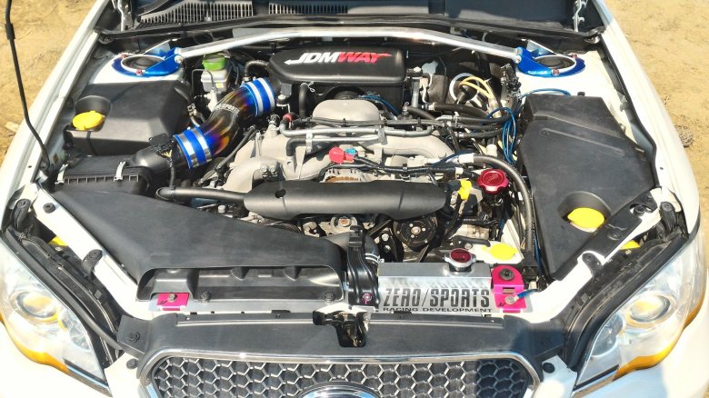 Субару легаси бл 5 под капотом