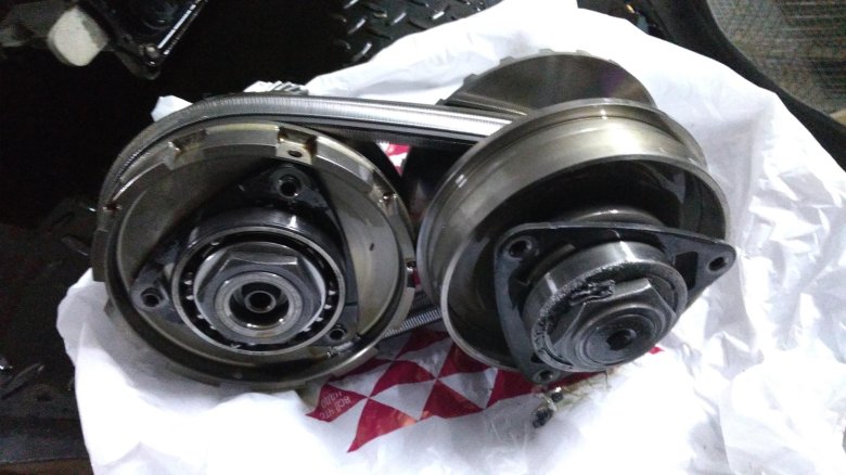 Ремонт вариатора