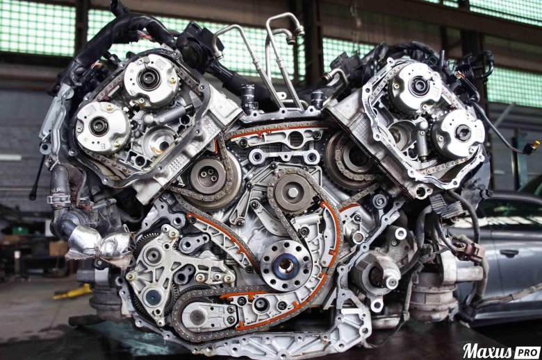 Двигатель ауди 4.2 цепи