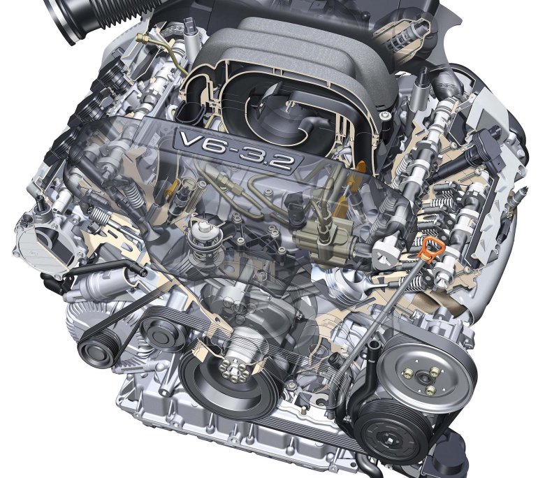 Двигатель audi a6 c6 3.2