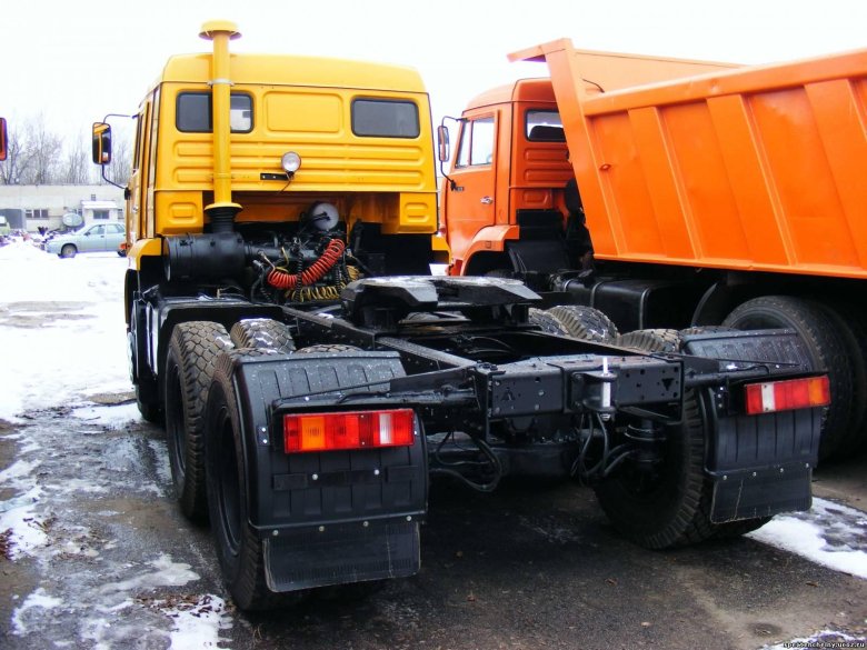 Камаз 65116 седельный тягач