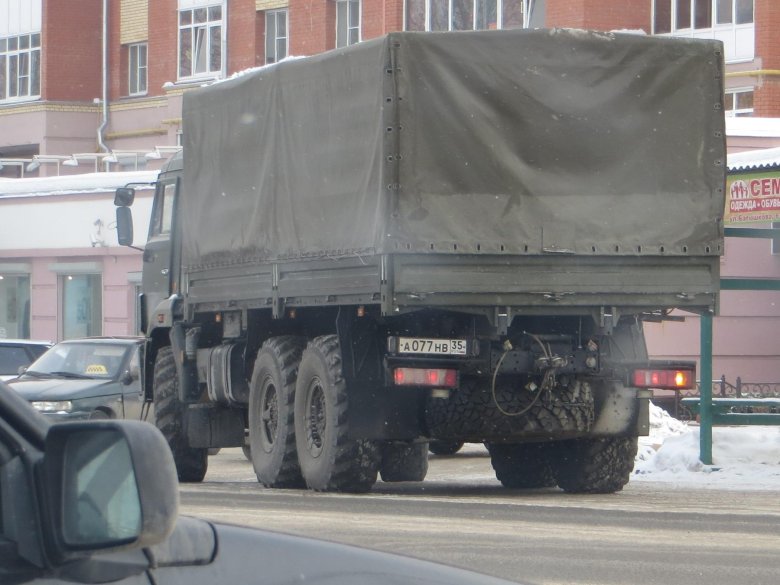 Камаз 53501 военный