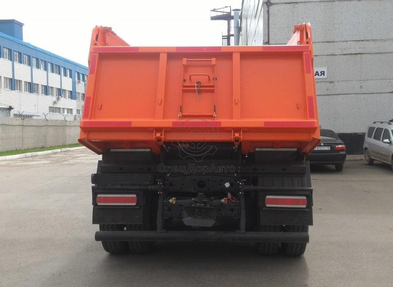 Камаз 65115 самосвал сзади