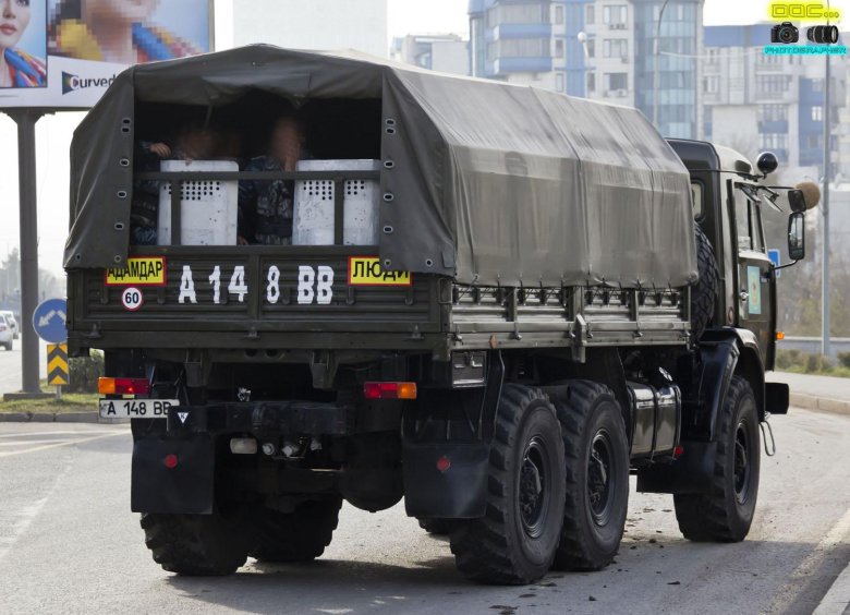 Камаз 4310 сзади