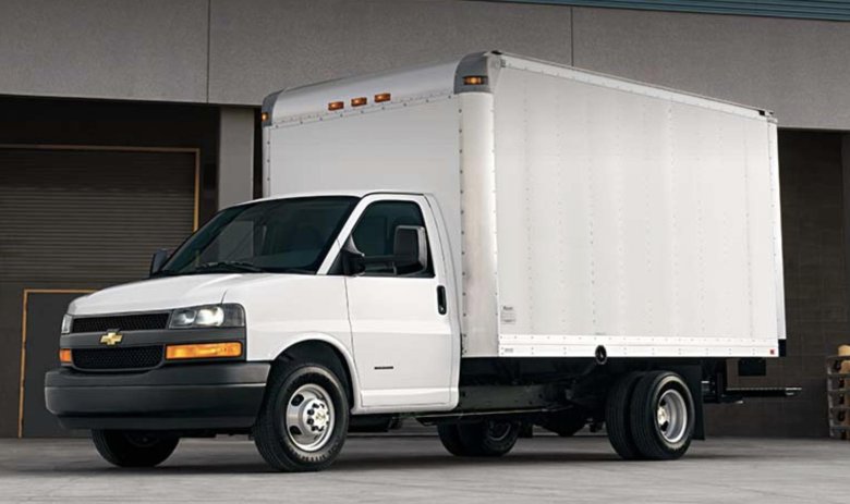 Chevrolet express box truck