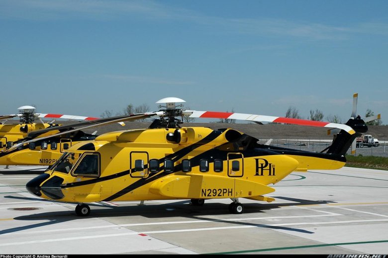 Helicopter sikorsky s92