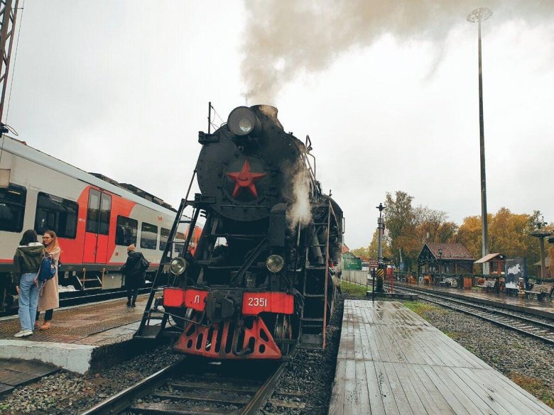 Карелия ретро поезд сортавала