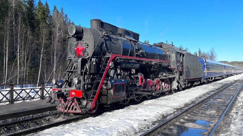 Ретропоезд рускеальский экспресс