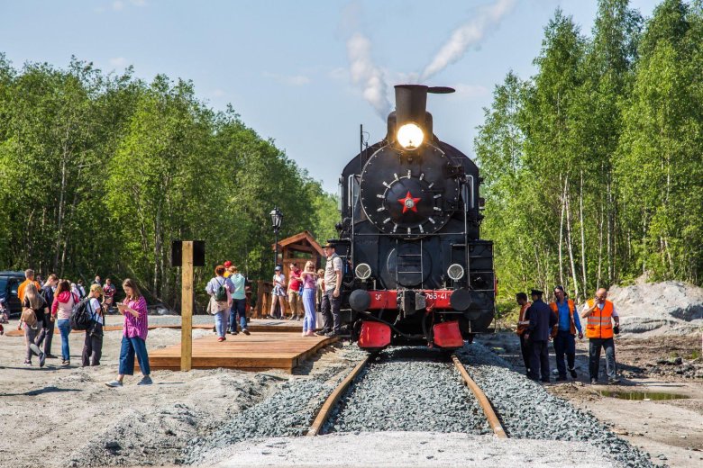 Ретро поезд сортавала рускеальский экспресс