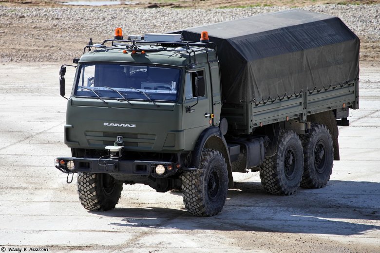 Камаз военный новый
