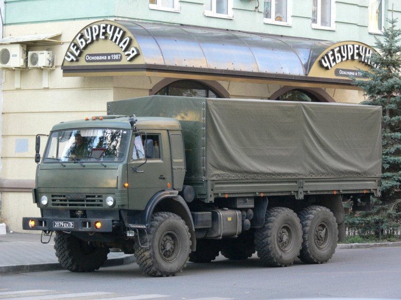 53501 камаз военный