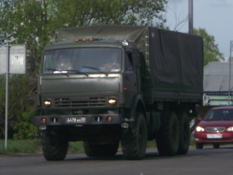 Армейский камаз 53501