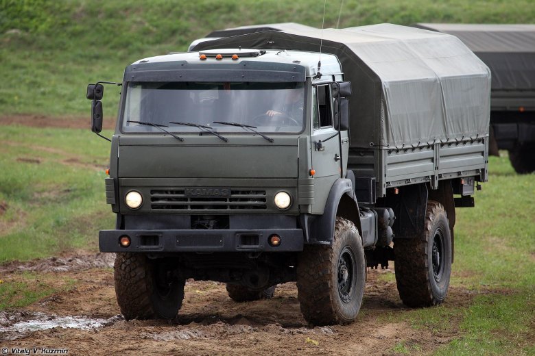 Камаз 4350 военный