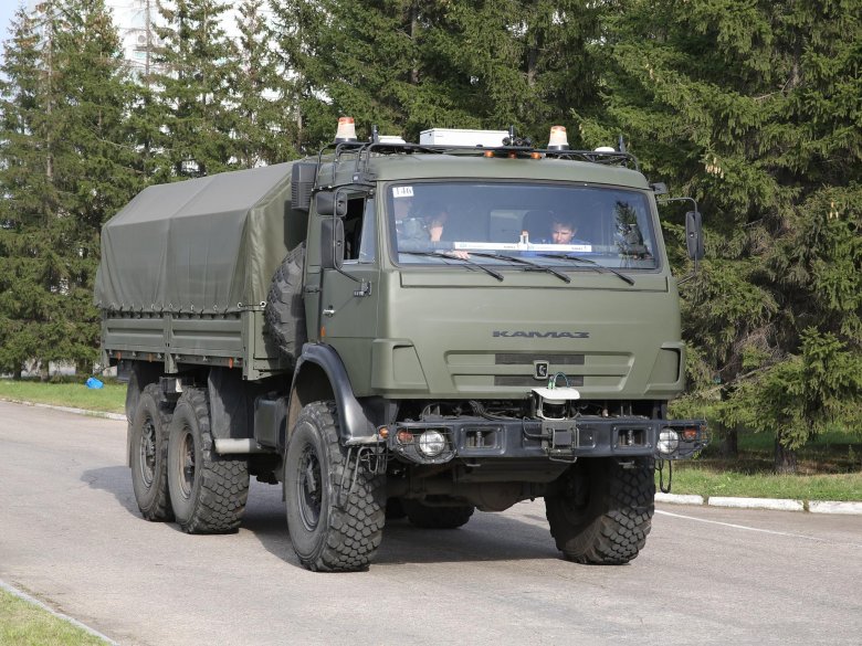 Военный камаз новый