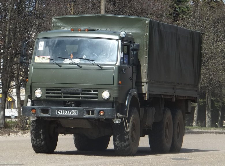 53501 камаз военный