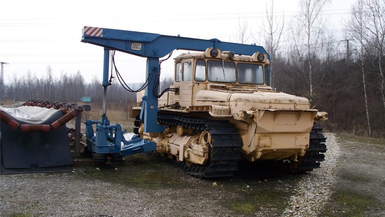 Трактор чтз т 170 кран