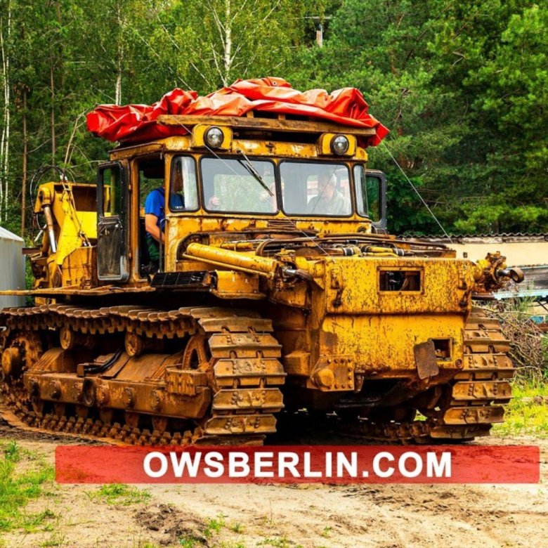 Бульдозер чтз