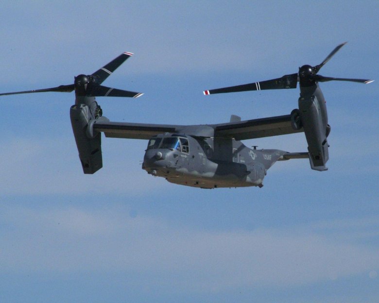 Конвертоплан bell v-22 osprey