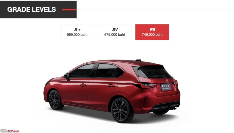 Honda city hatchback