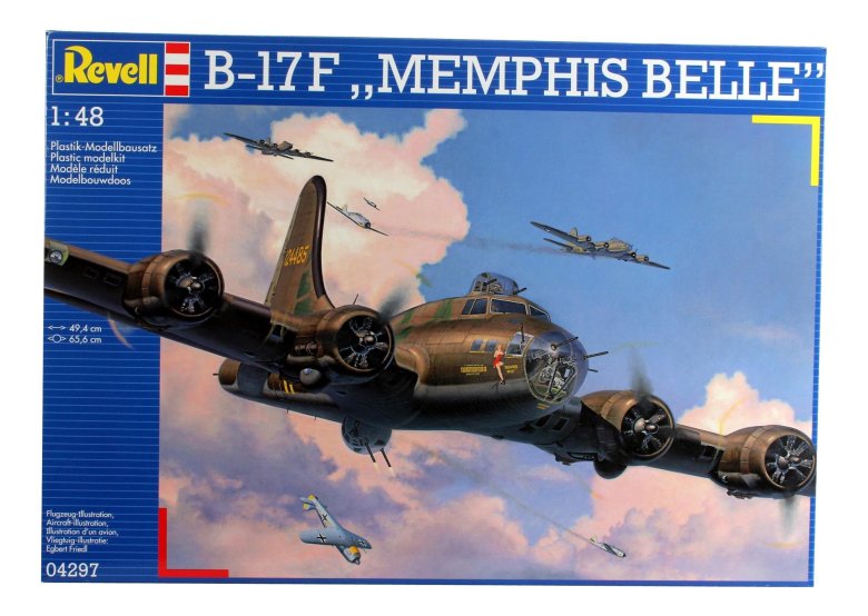 Revell b-17f memphis belle 1/48