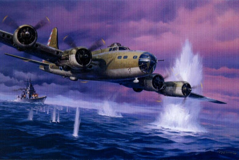 Самолет картина