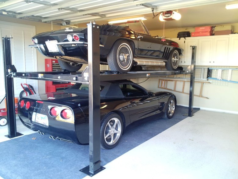 Car lift garage