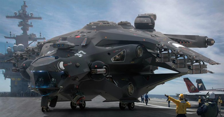 Боевые космические корабли будущего