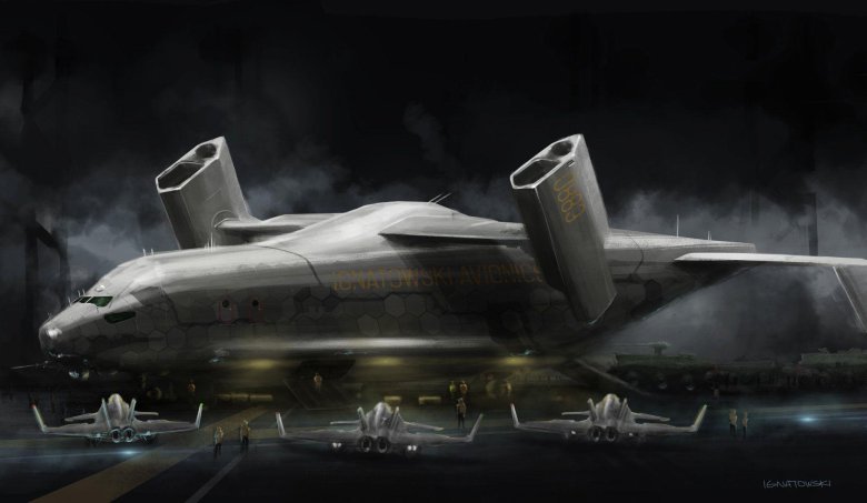 Самолеты будущего арт