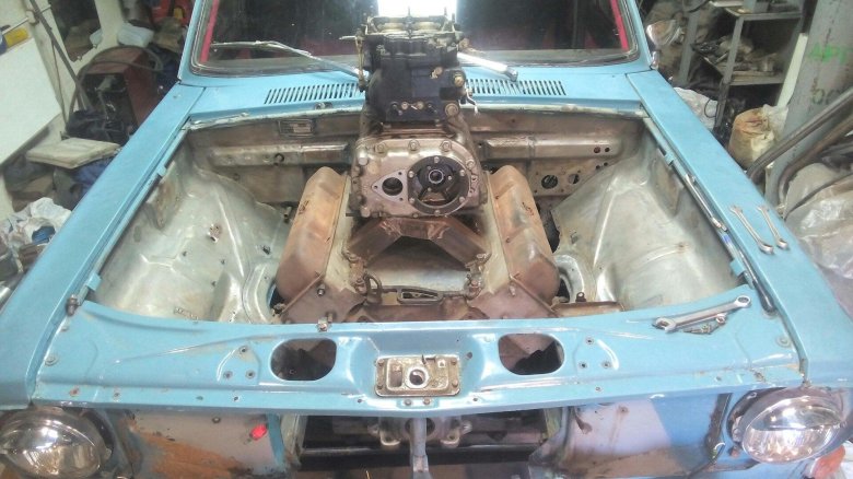 Газ 24 с двигателем зил 130