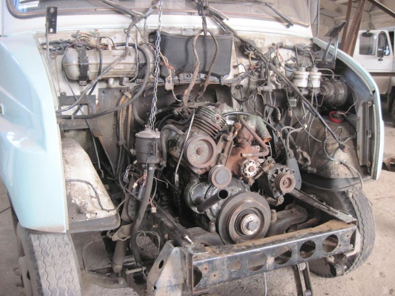 Зил 5301 двигатель