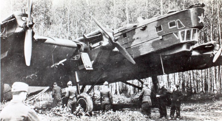 Тб 3 бомбардировщик